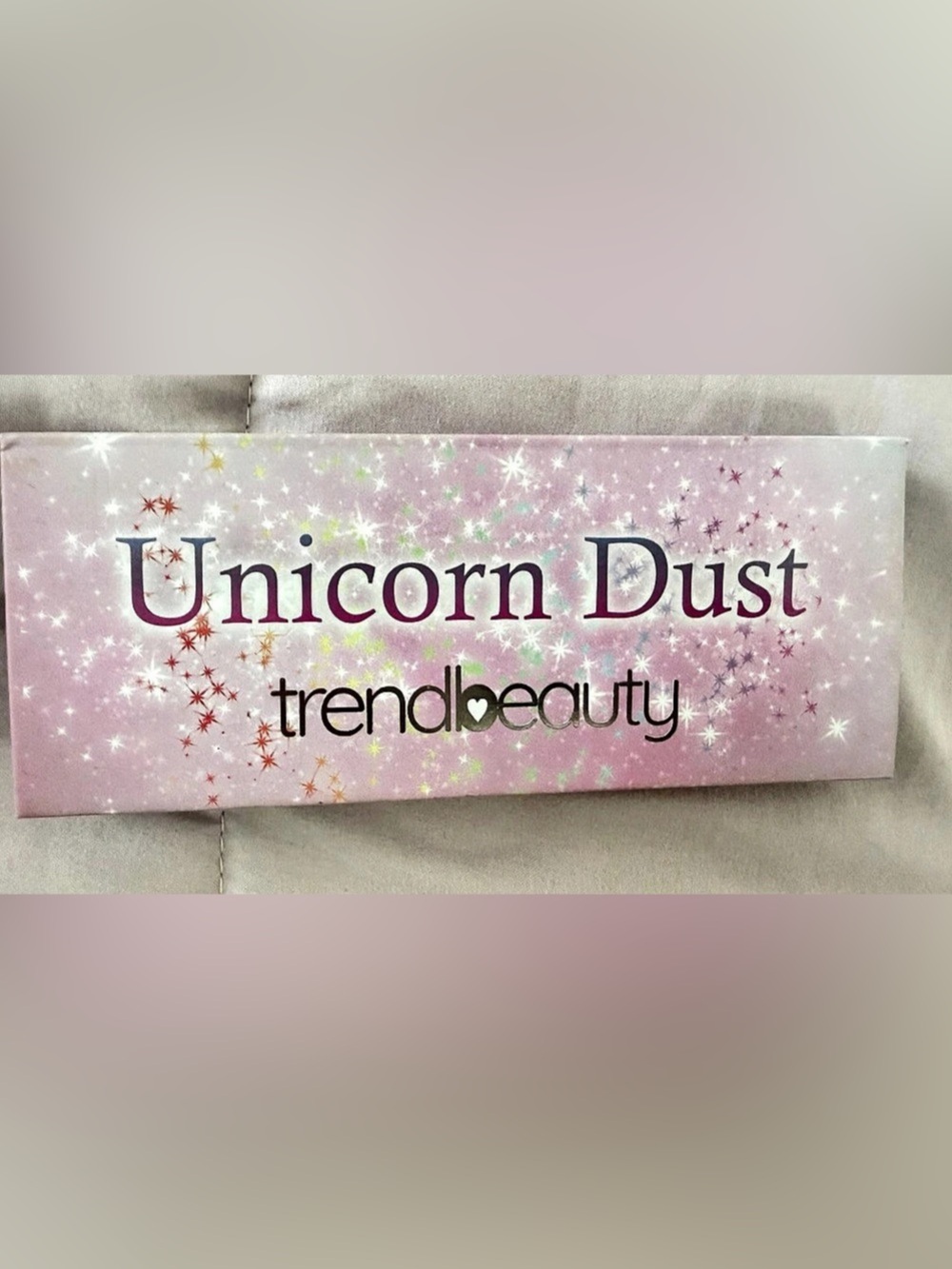 trendbeauty Unicorn Dust Highlighter Palette in Pink & Gold NWT